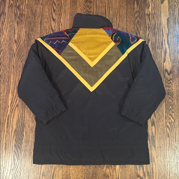 Vintage 80s Down Filled Vibrant Ski Jacket - Picture 6 of 9